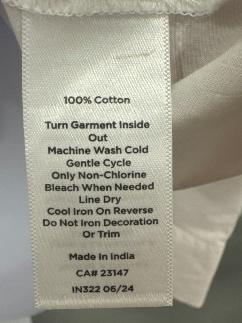 Talbots Shirt, White, Small, Used - Good