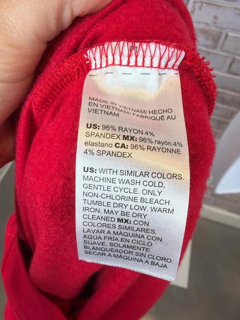 Zenergy by chicos Top - Sweater – Zenergy by chicos Sweater, Red, US 12/14, Used - Excellent