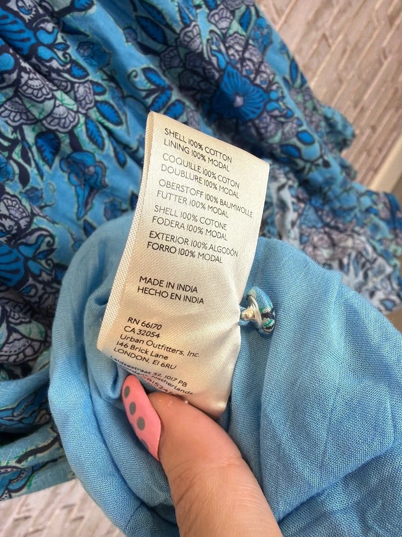 Anthropologie Dress – Anthropologie Dress, Blue multi, Medium, Used - Good