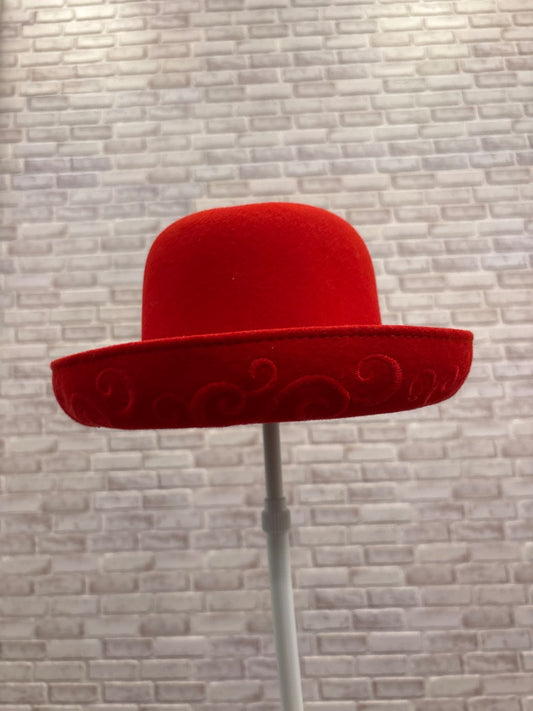 Jennifer Moore Hats, Red, One Size, Used - Good