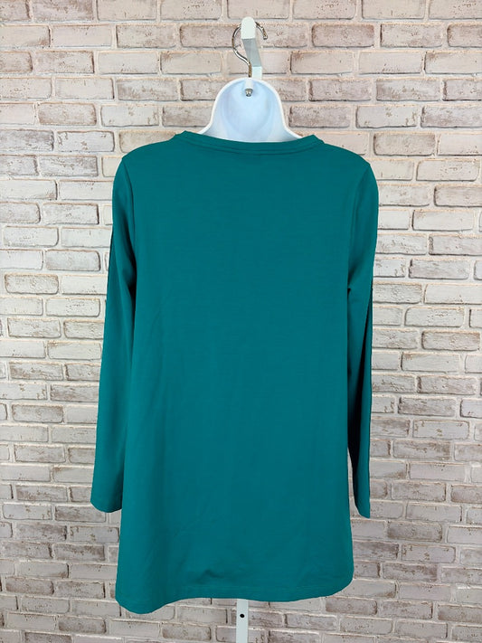 Chicos Shirt, Green, 0, Used - Good