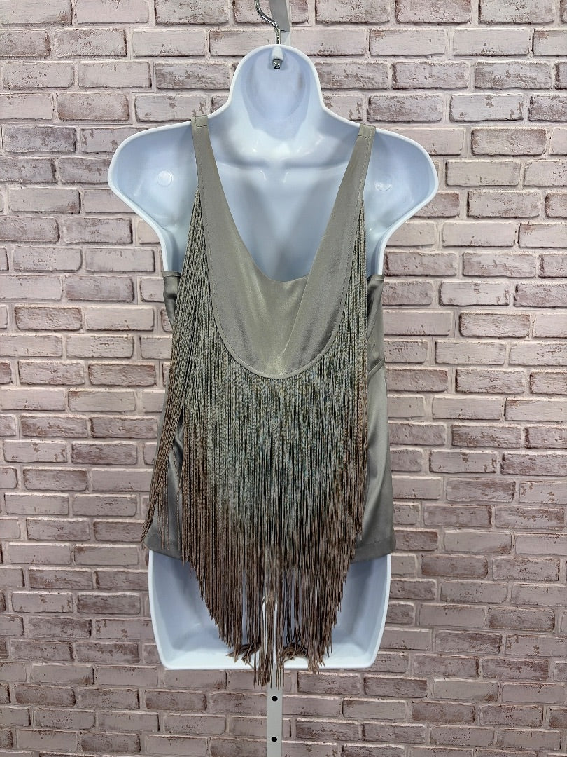 Foley & Corinna Silk Tops, Grey/tan, Small, Used - Good