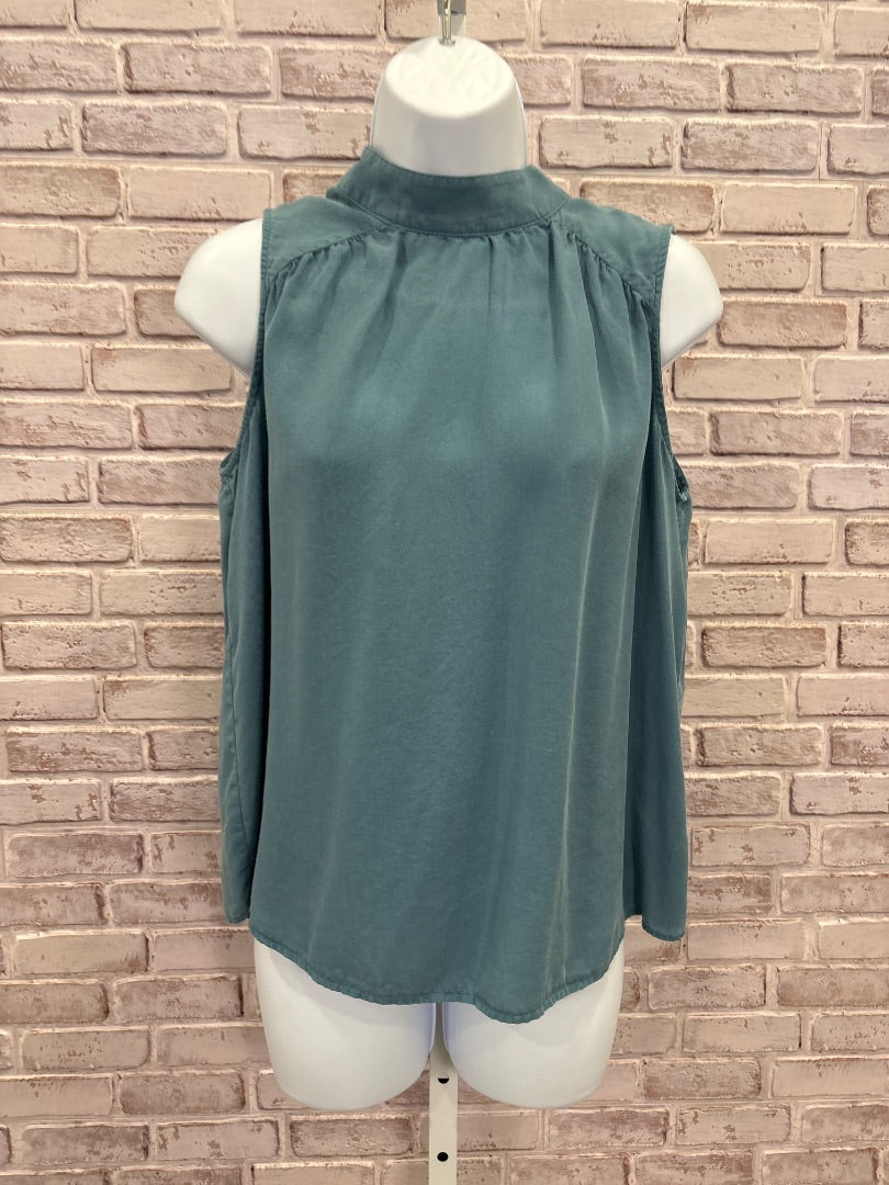Cloth & Stone Shirt, Teal, XS, Used - Good