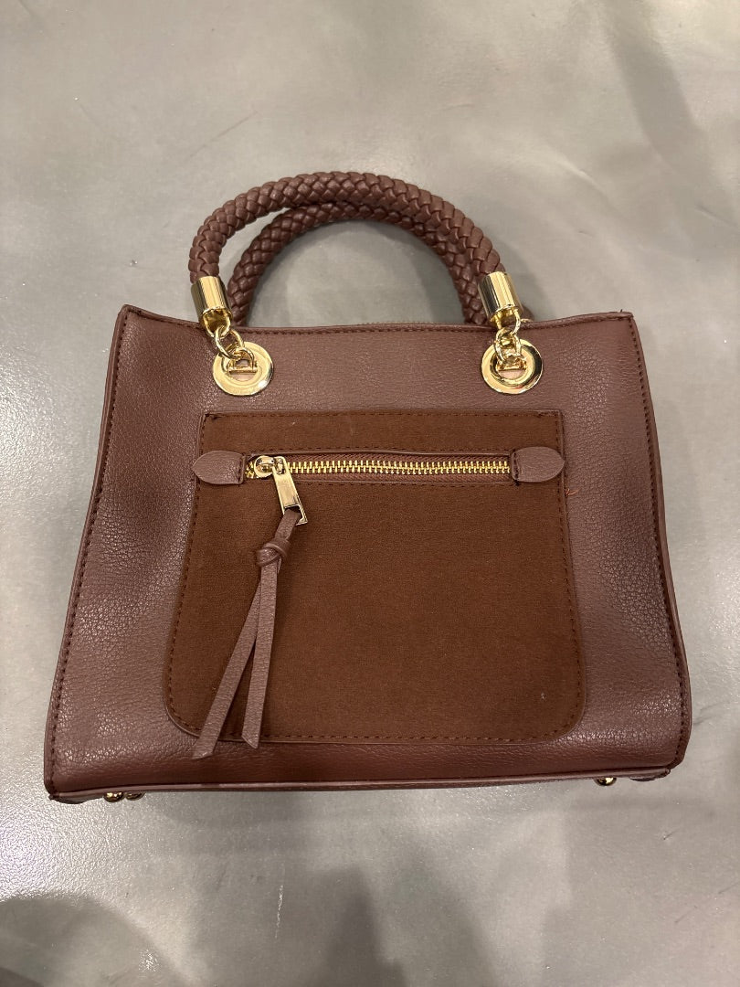 C Handbag, Brown/maroon, One Size, Used - Good