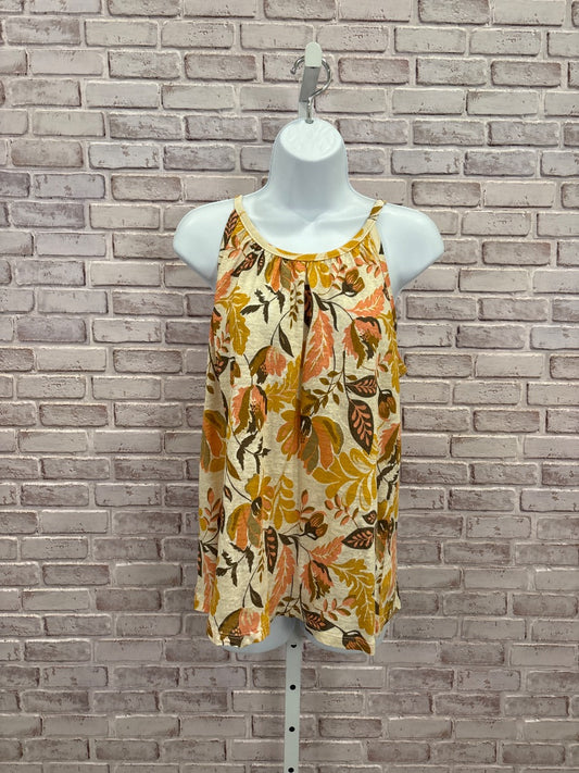 Rachel Zoe Tank top, Yellow multi, Large, Used - Good
