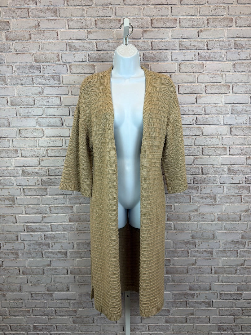 Soft Surroundings Cardigan, Beige, Small, Used - Good