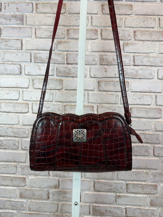 Brighton Crossbody, Burgundy, One Size, Used - Good