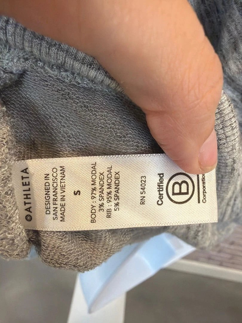 Athleta Sweater – Grey, Size Small – Excellent Condition