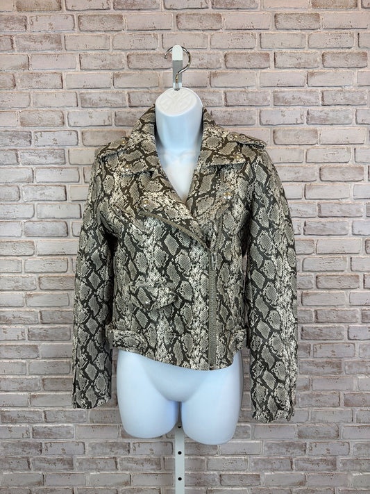 Blank NYC Jacket, Snakeskin, XS, Used - Good