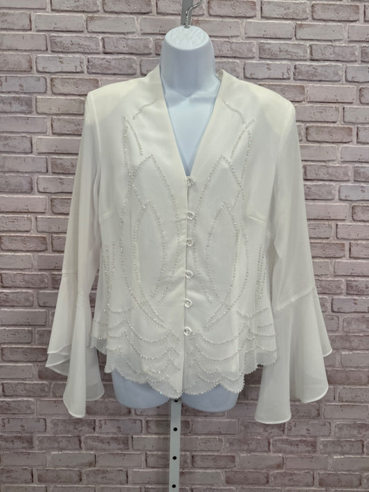 JR Nites Jacket, White, 12, Used - Excellent