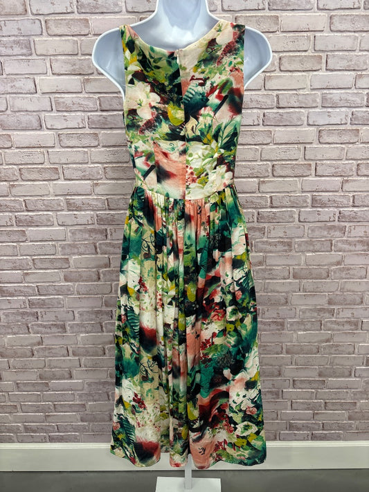 Esley Dress, Multi floral, Small, Used - Good