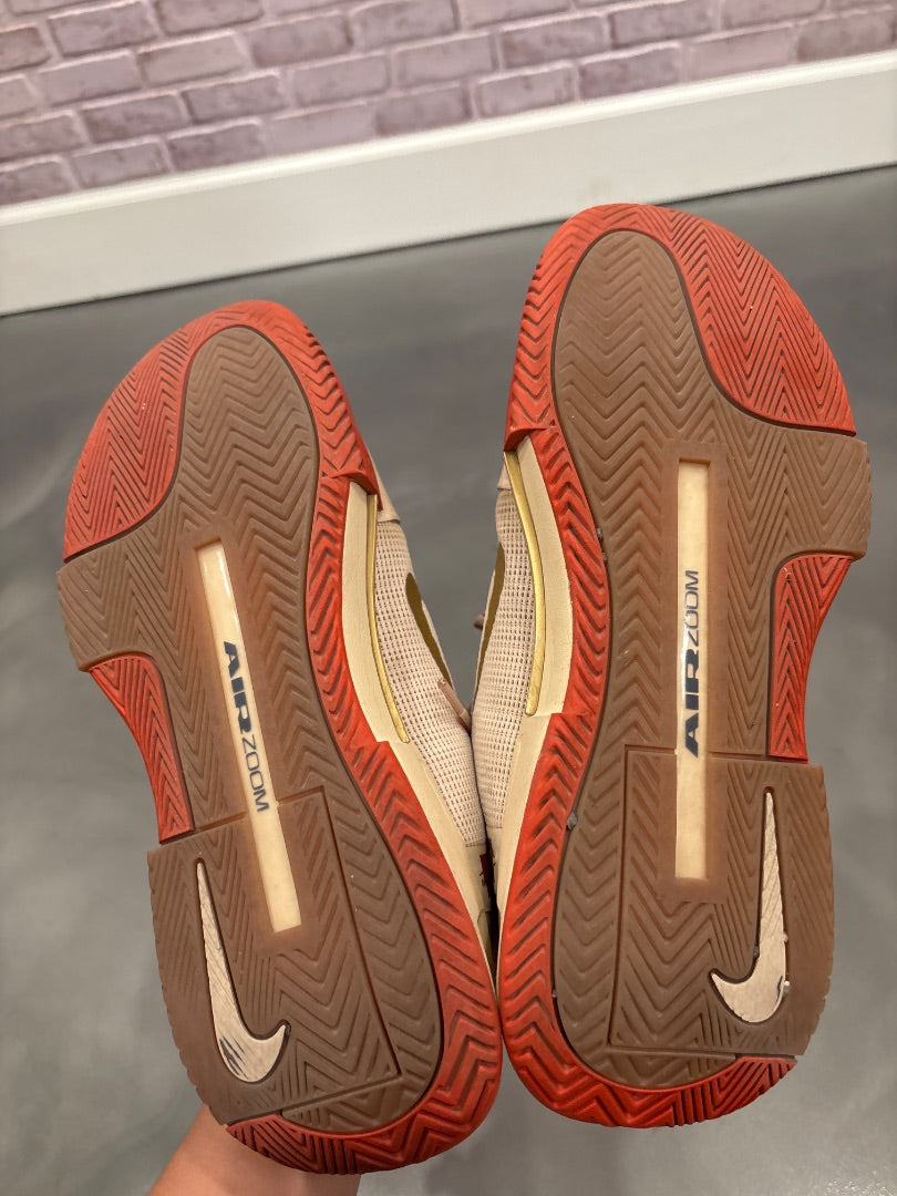 Nike Court Tennis Shoes, Tan/orange, 10, Used - Good