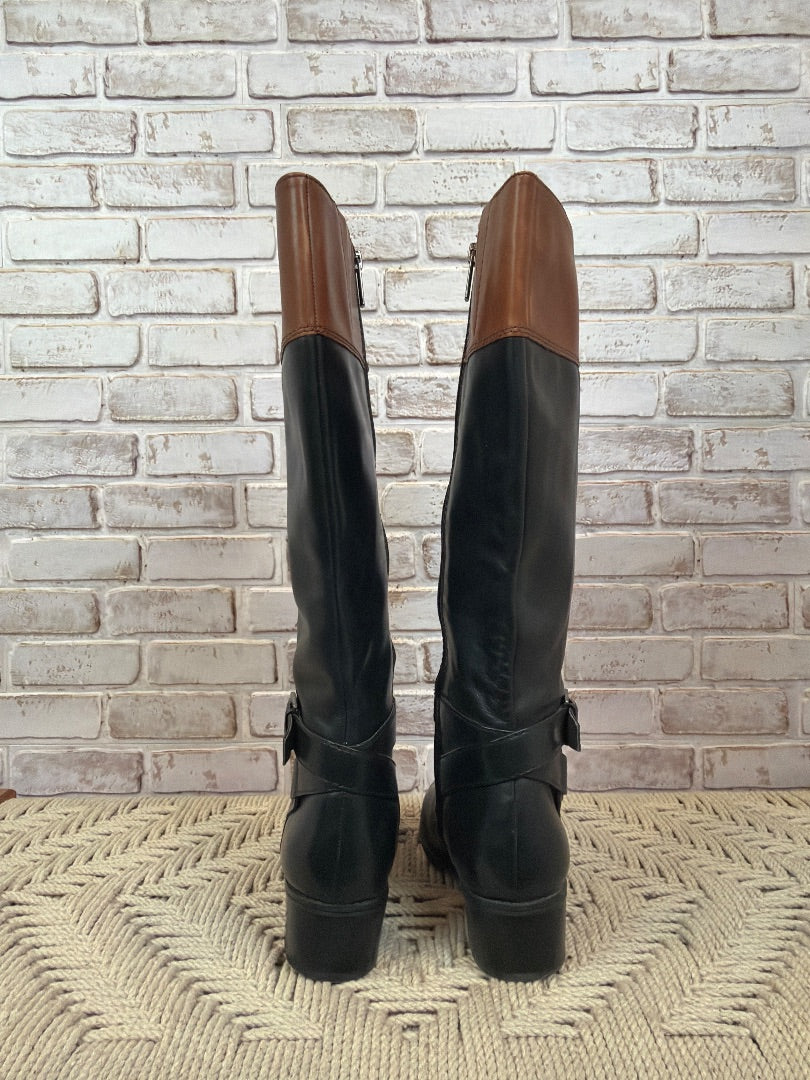 Bandolino Boots, Black/brown, 8, Used - Good