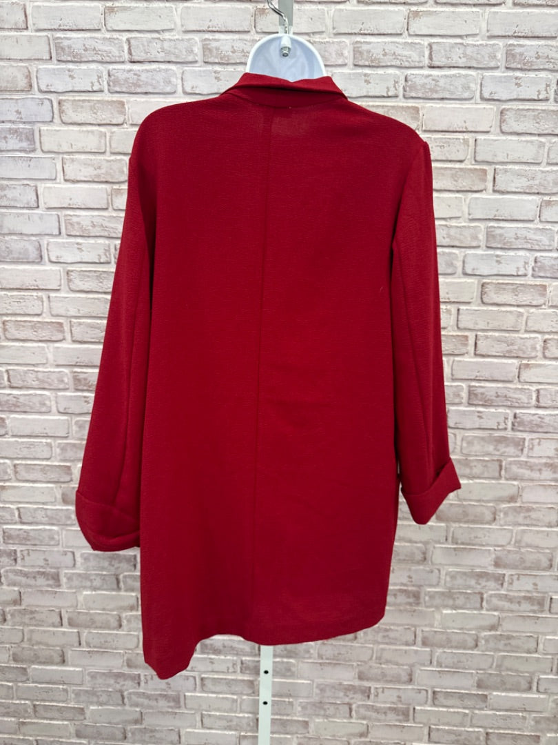 Lush Blazer, Red, Medium, Used - Good
