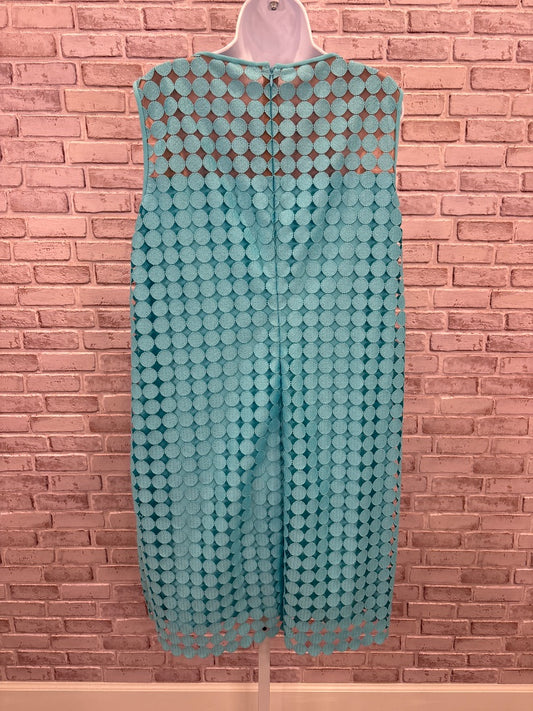 Lauren by Ralph Lauren Dress, Turquoise, 18W, Used - Good