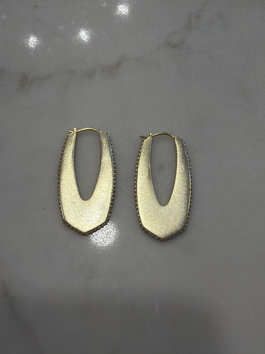 Various Earrings, Gold, One Size, Used - Good
