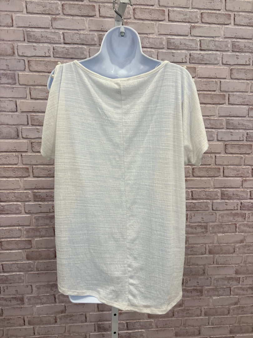 Cable & Gauge Shirt, White, XL, Used - Good
