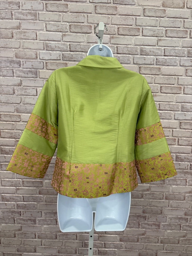 Suan Yan Chinese Jacket, Green multi, Medium, Used - Good