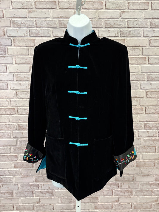 Various Jacket, Black/blue, Medium, Used - Good