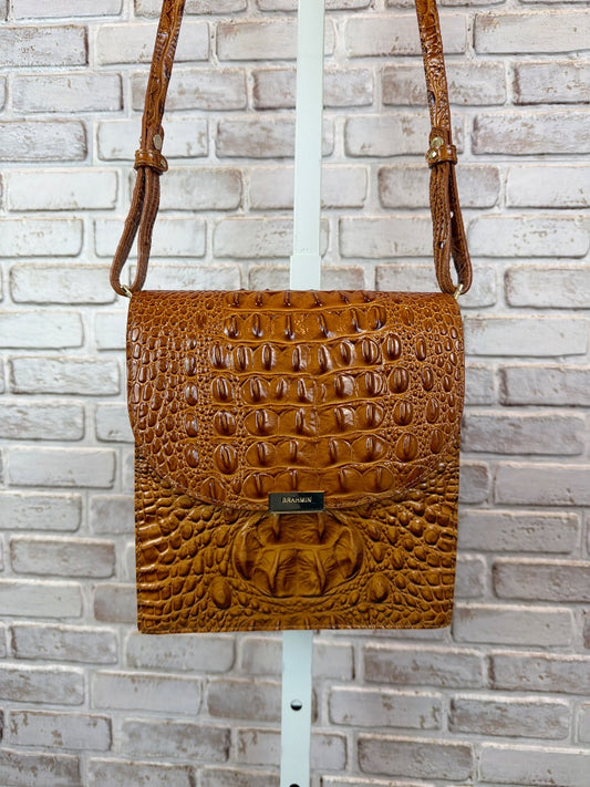 Brahmin Crossbody, Tan, One Size, Used - Good
