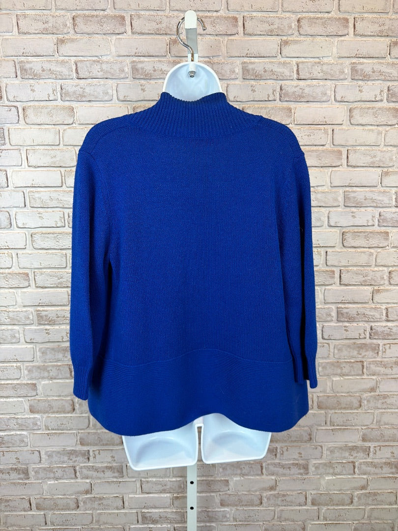 Ivanka Trump Cardigan, Blue, Large, Used - Good