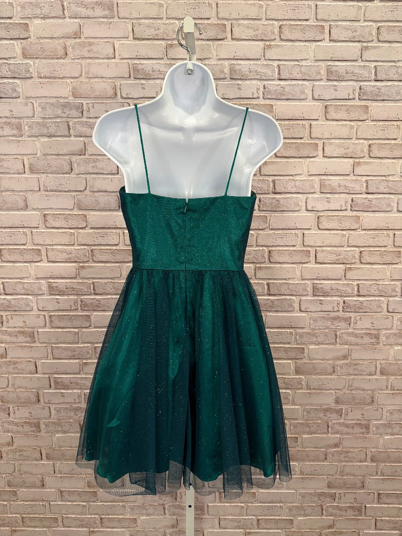 Jump Dress, Green, 4, Used - Good