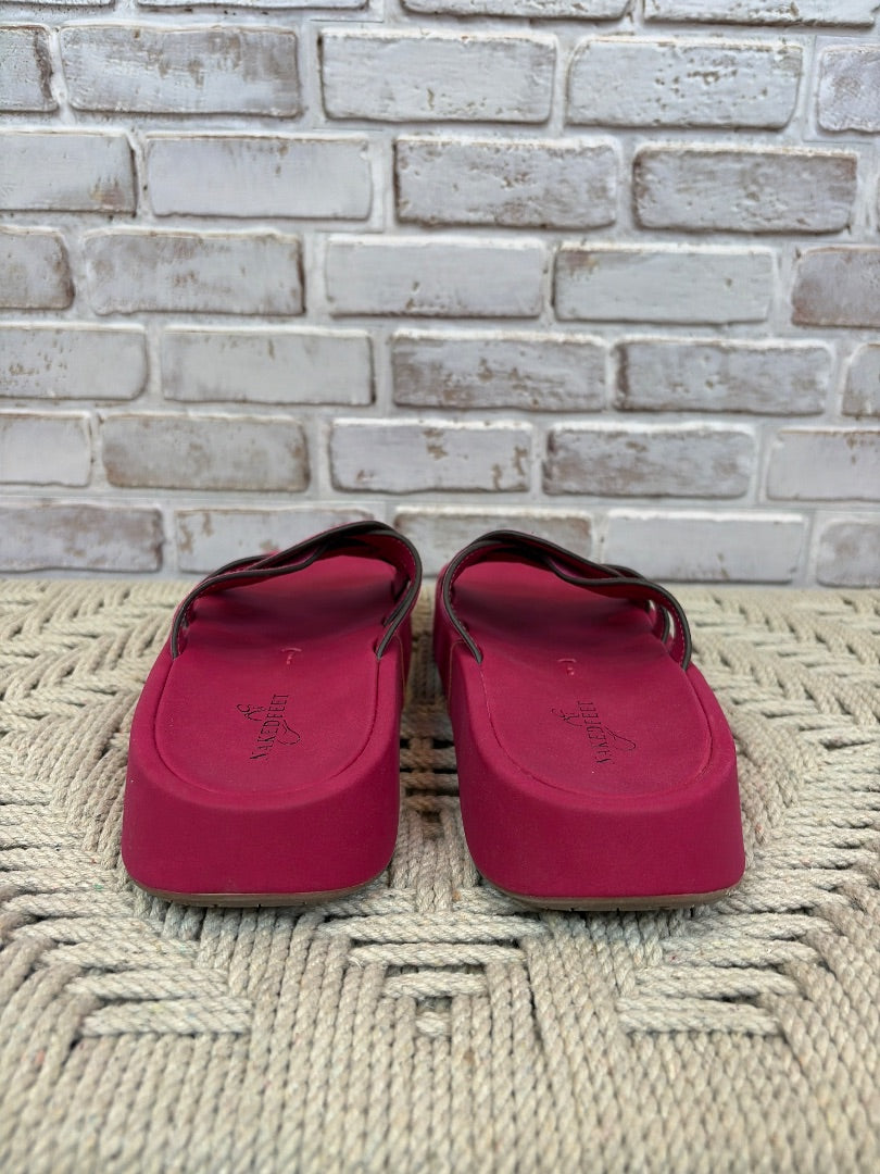 Naked Feet Sandals, Pink, 7.5, Used - Good