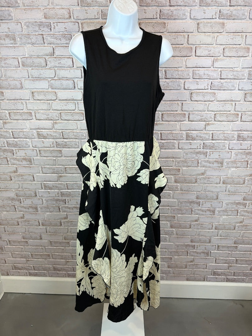 BTFBM Dress, black/white, Medium, Used - Good