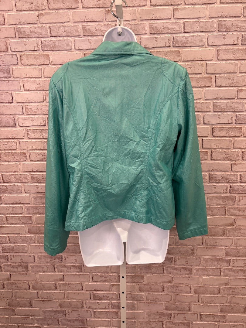 Lana Lee Jacket, Teal, Medium, Used - Good