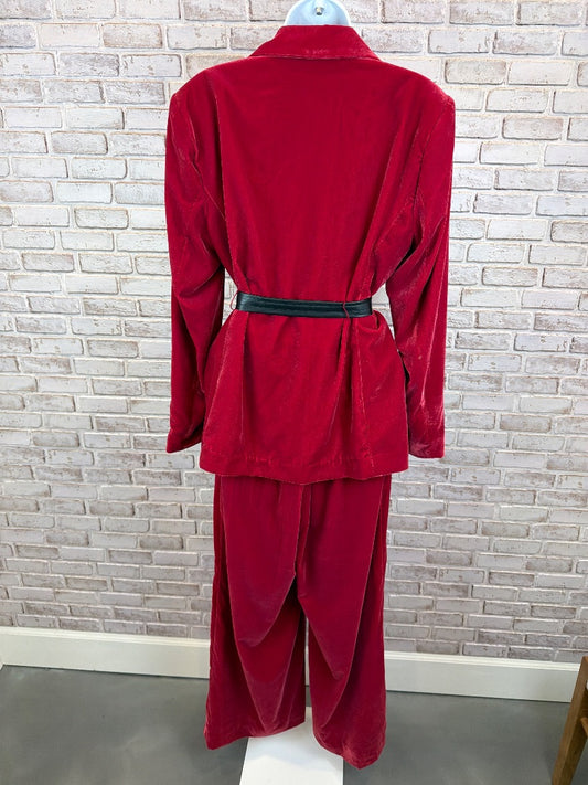 Worthington Matching Suit Set, Red, Large, Used - Excellent