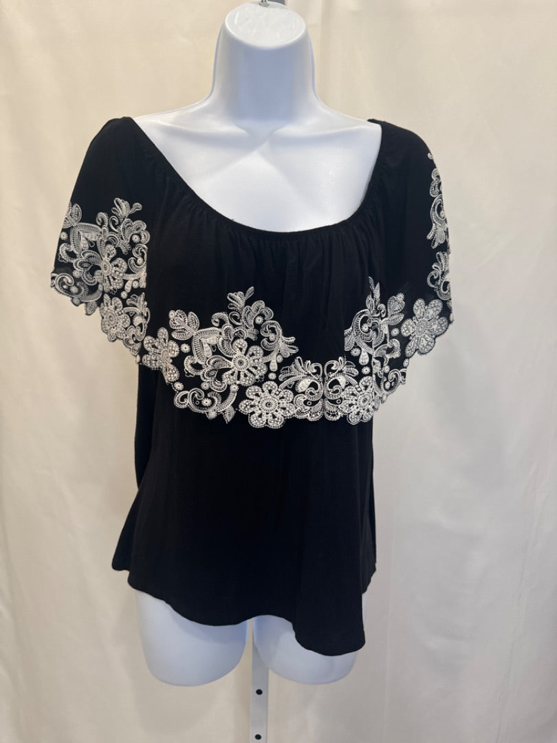 ECLA Shirt, Black/white, Small
