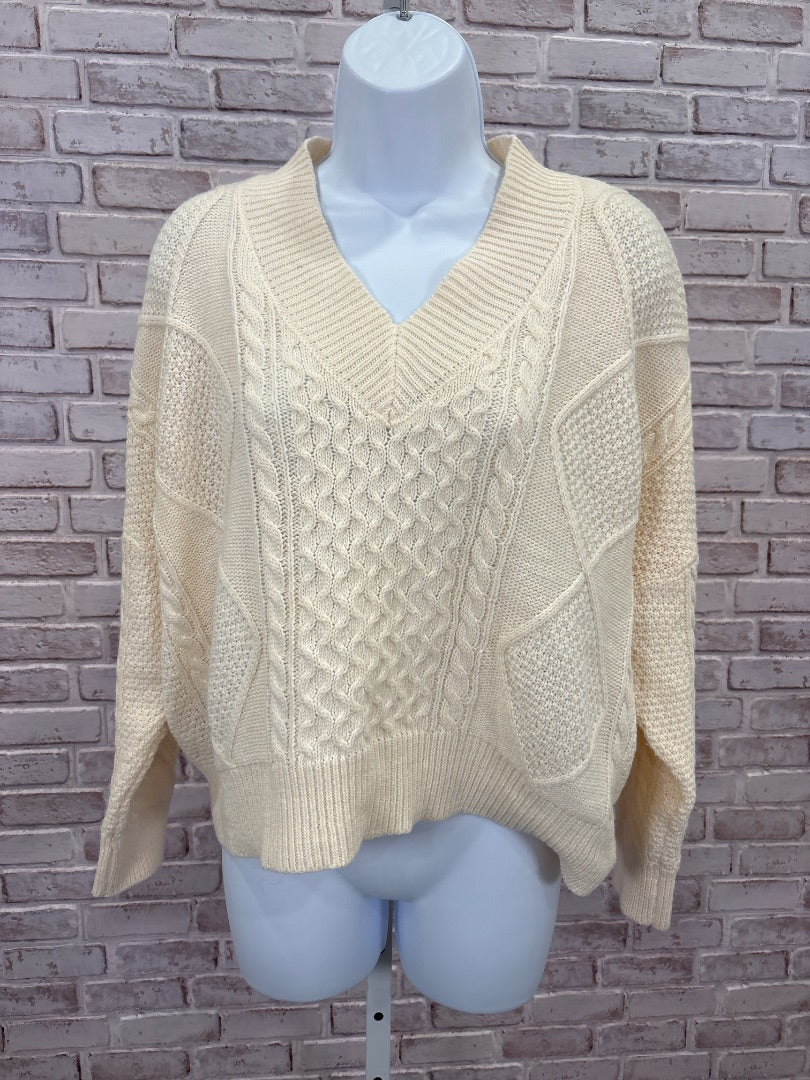 Miss Sparkling Sweater, Cream, Large, Used - Good