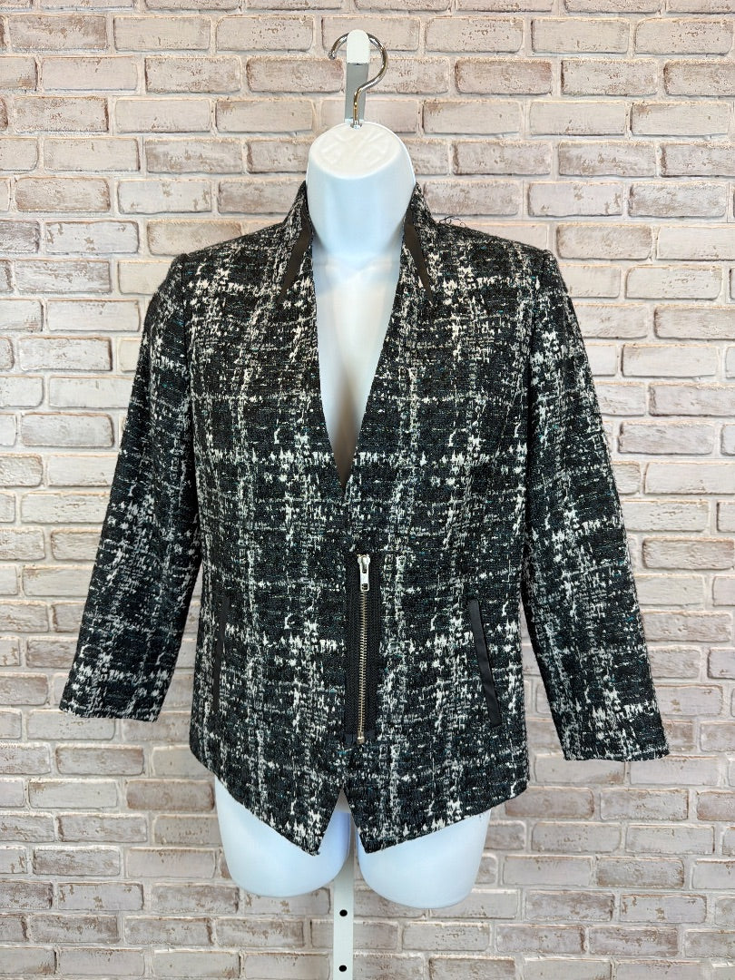 Trouve Blazer, black multi, XS, Used - Good
