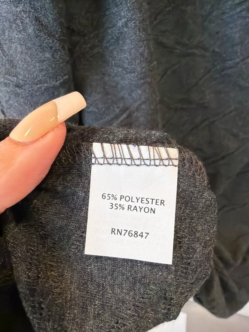 Apropros Cardigan – Grey, Size Large – Excellent Condition