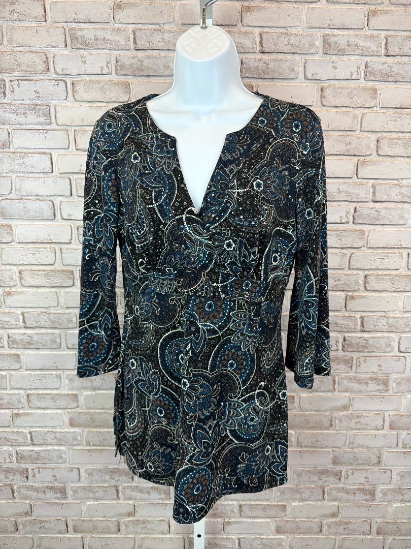 Inc Shirt, Blue/multi, Medium, Used - Good