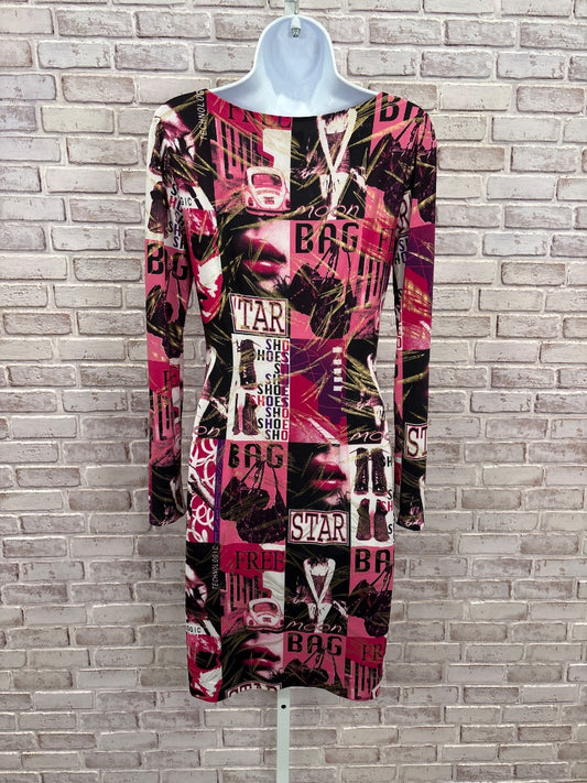 Cache Dress, Pink multi, Small, Used - Good