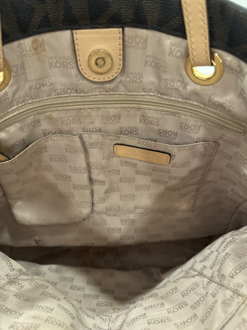 Michael Kors Handbag, Brown, One Size