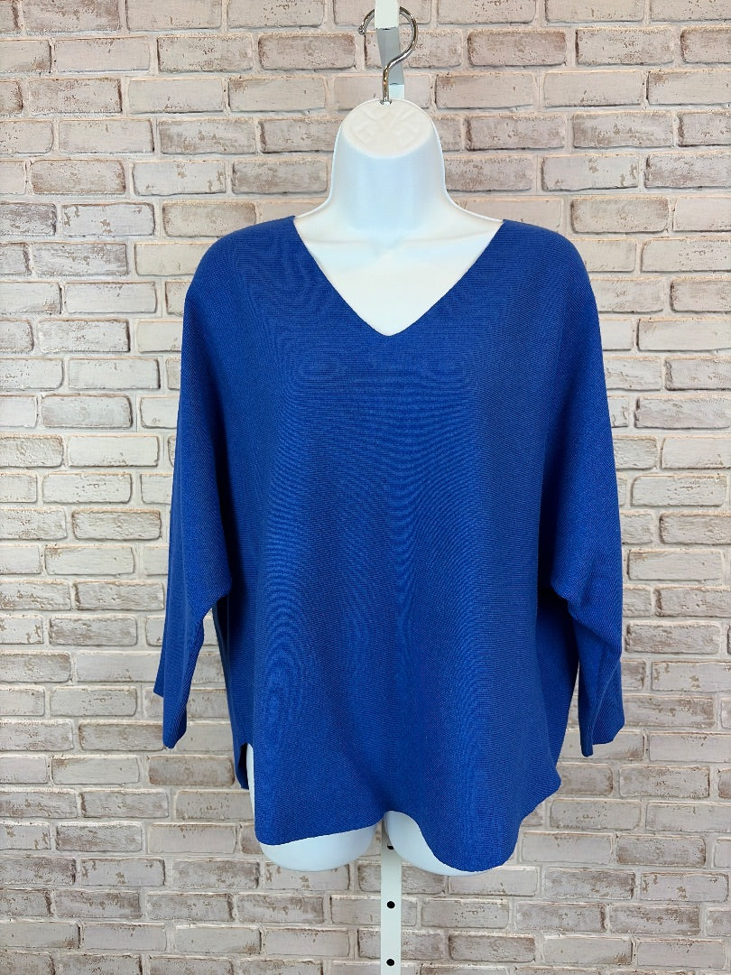 Vila Milano Sweater, Blue, XL, Used - Good