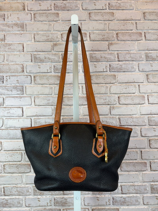 Dooney & Bourke Handbag, black/brown, One Size, Used - Good