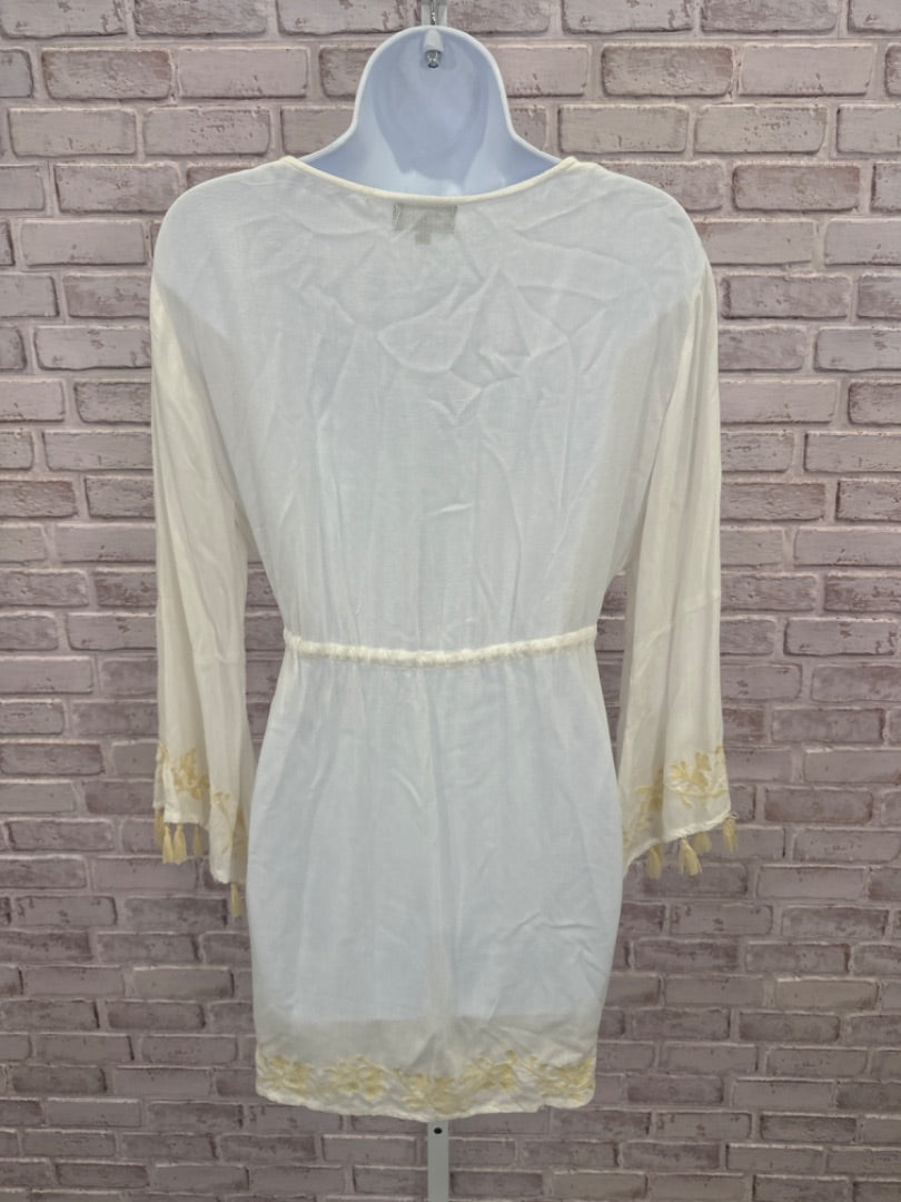 B boutique coverup, White, S/M, Used - Good