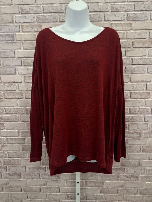 Maurices Sweater, Maroon, XXL, Used - Good