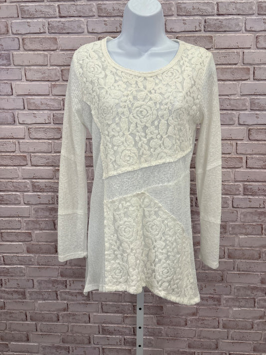 Style & Co Sweater, White, Medium, Used - Good