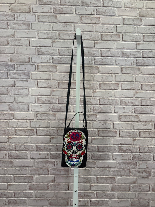Bamboo “Skull” Crossbody, Multi, One Size, Used - Good