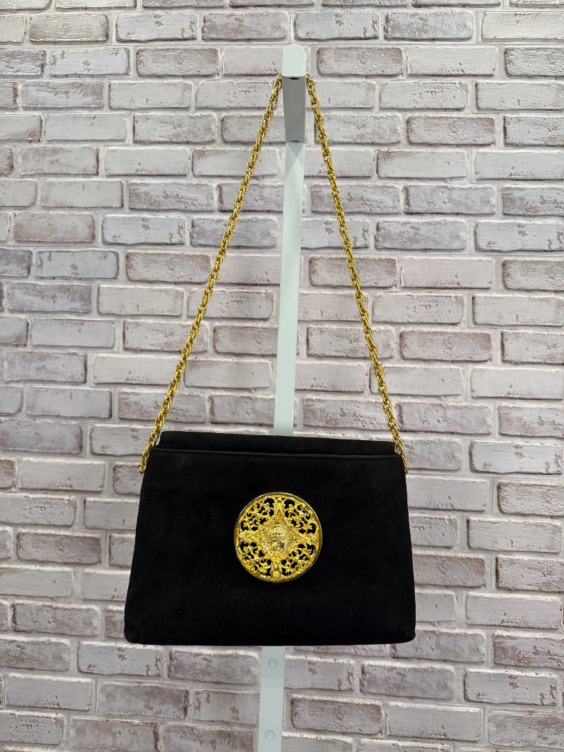 Morle Handbag, Black/gold, One Size, Used - Good