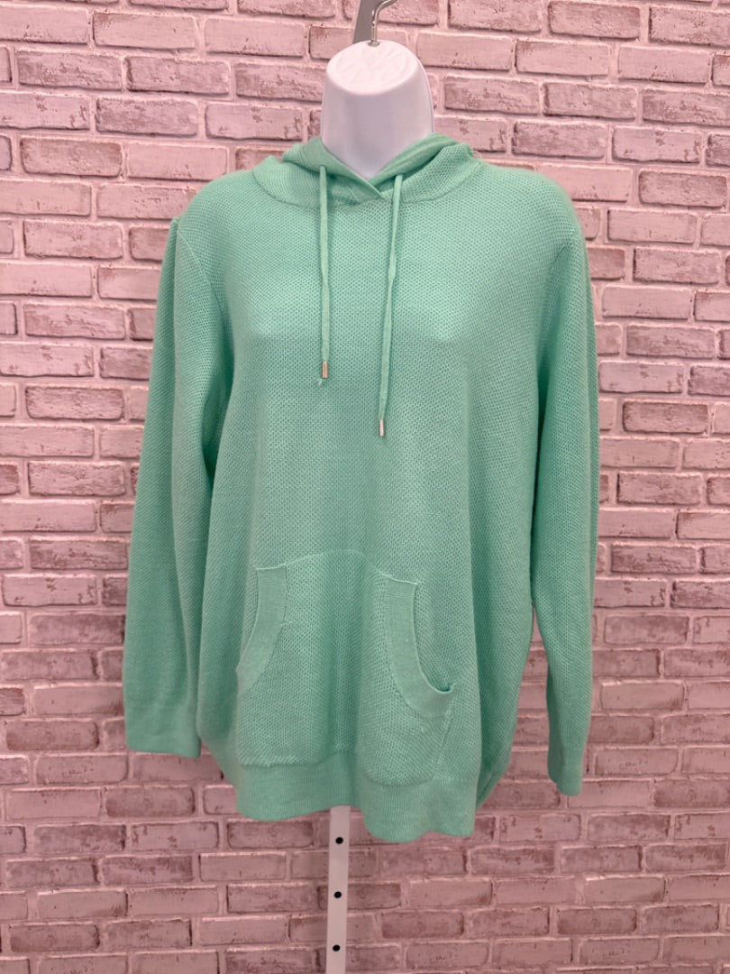 CD Daniels Sweatshirt, Turquoise, XL, Used - Good