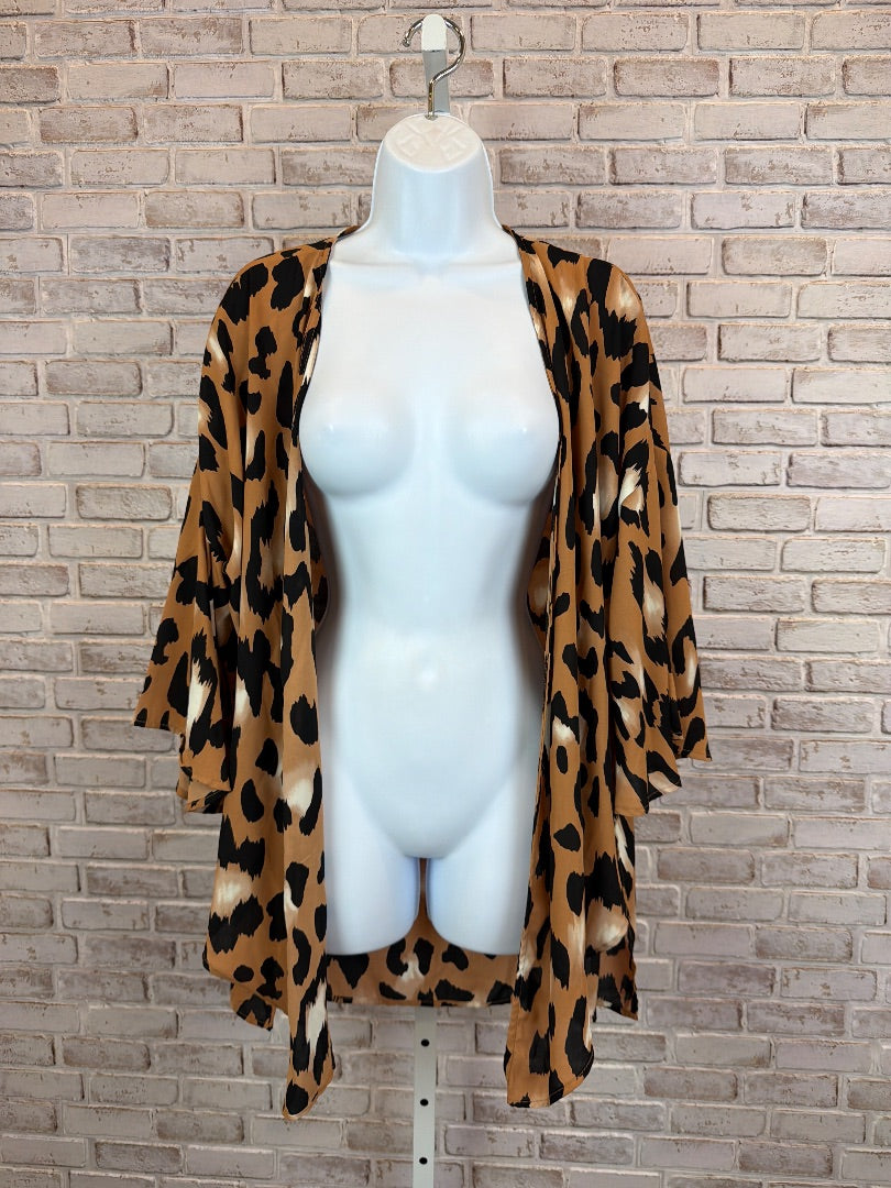 Peach Love Cardigan, Multi, Medium, Used - Good