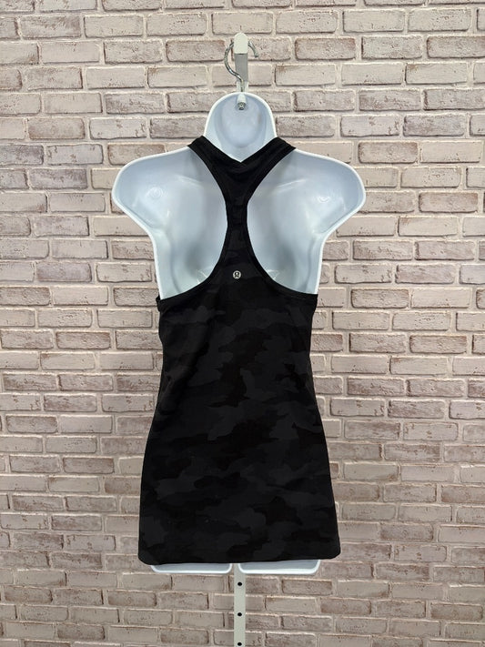 Lululemon Tank top, black camo, Large, Used - Good