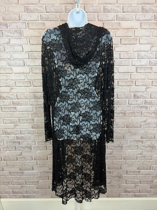 Vine Street Lace Duster, Black, Large, Used - Excellent