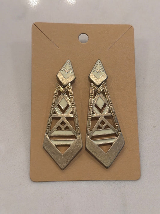 Various earrings, gold, One Size