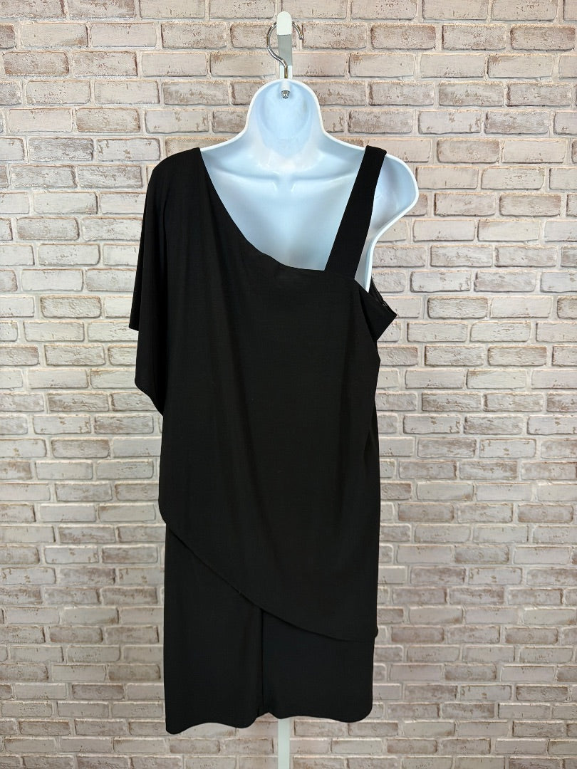 R&M Richards Dress, Black, 12, Used - Good